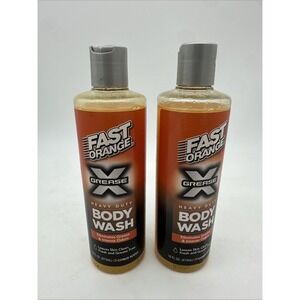 Fast Orange 25716 Grease X Body Wash Heavy Duty Shower Gel Body Wash - 2